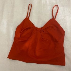 Orange Zara Tank Top